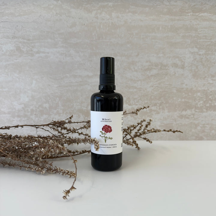 Rose Geranium Hydrosol | Single Origin + Farm Grown (Pre-order)