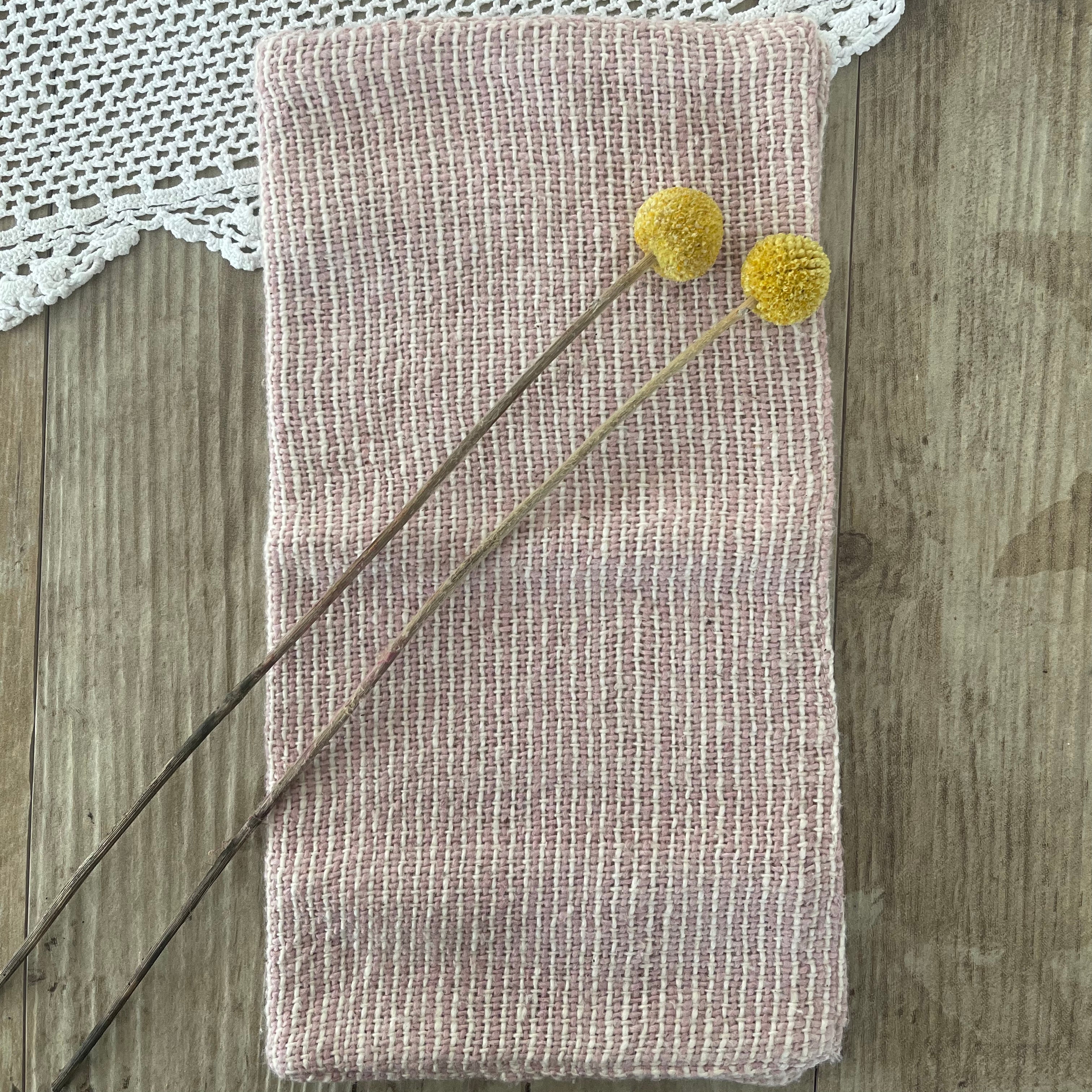 Plant dyed + Hand Loomed Face Washer-Skincare Tools-Mäesi Apothecary
