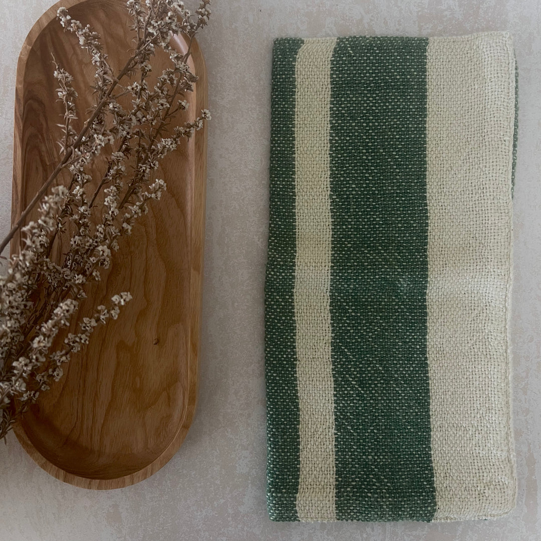 Plant dyed + Hand Loomed Face Washer Mäesi Apothecary