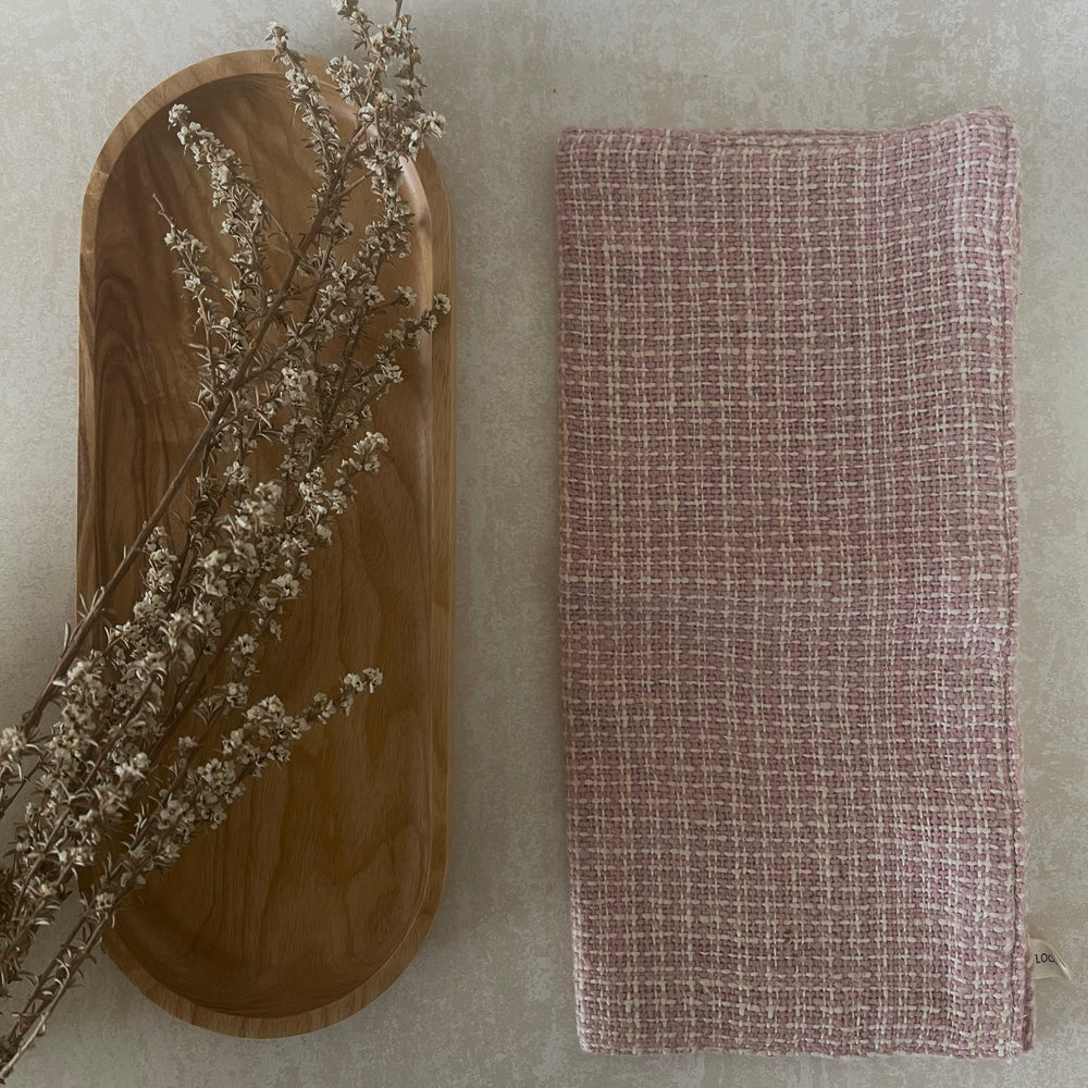 Plant dyed + Hand Loomed Face Washer Mäesi Apothecary