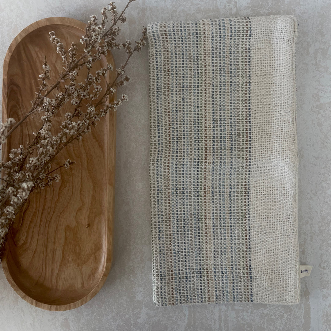 Plant dyed + Hand Loomed Face Washer Mäesi Apothecary