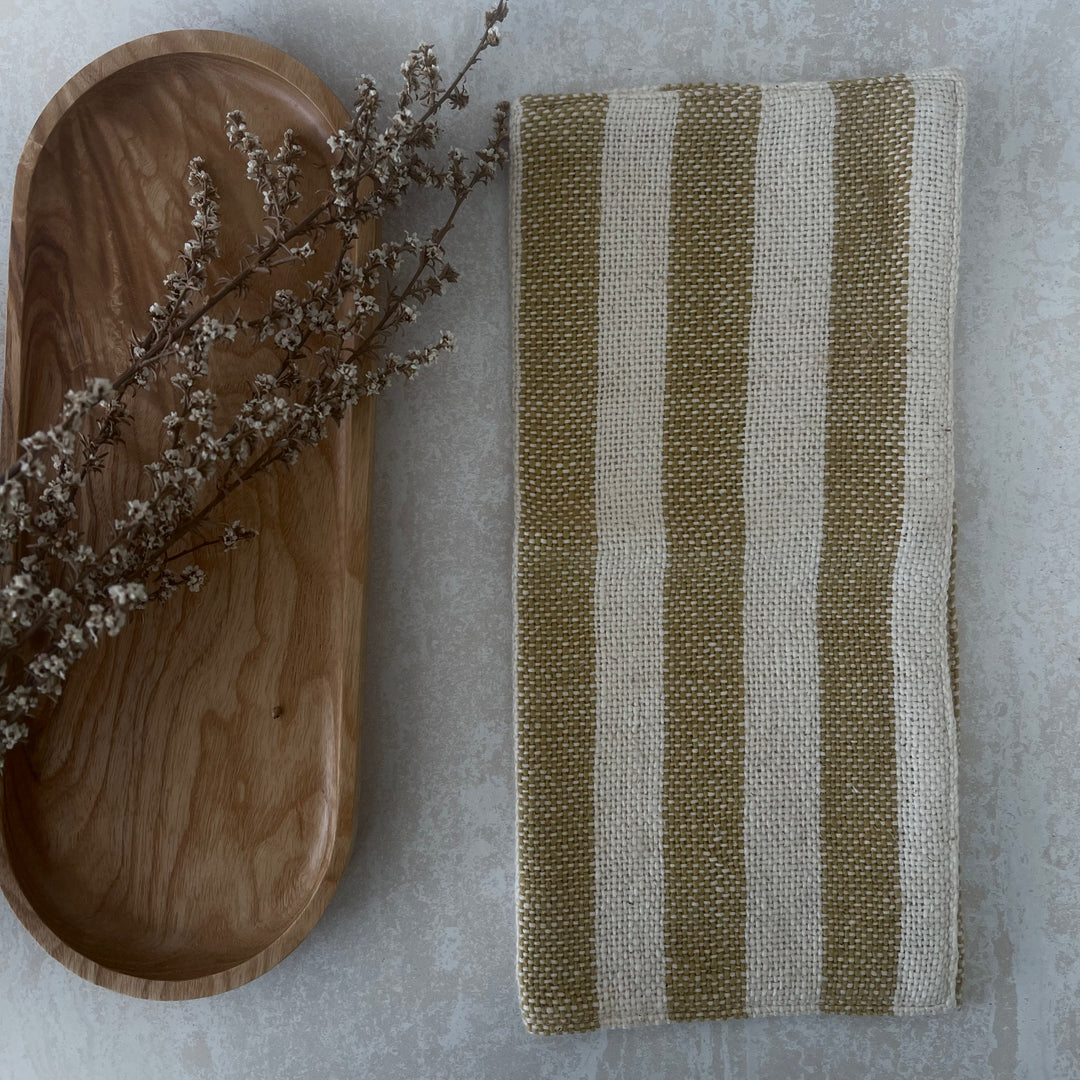 Plant dyed + Hand Loomed Face Washer Mäesi Apothecary