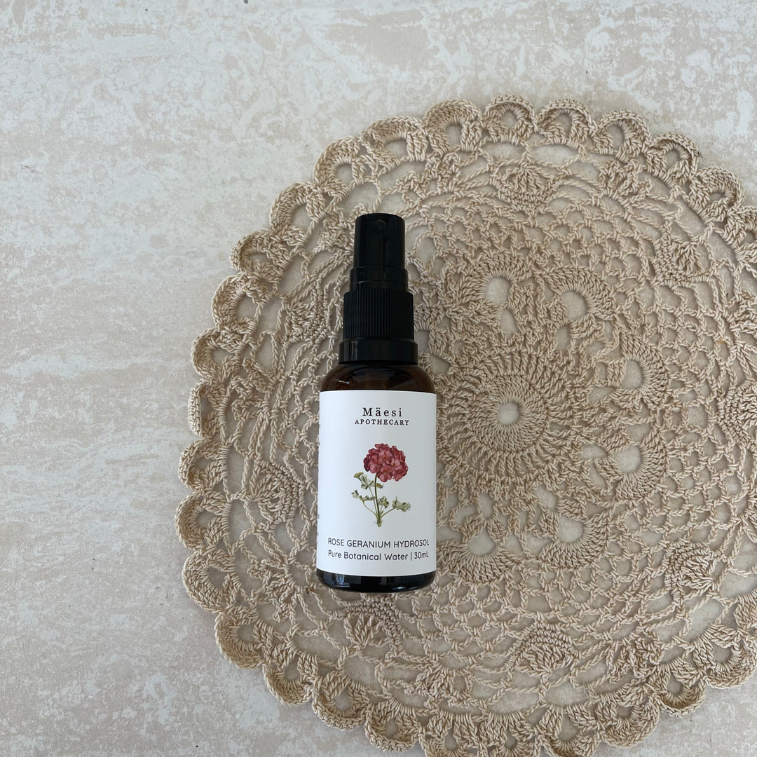 Rose Geranium Hydrosol Mäesi Apothecary