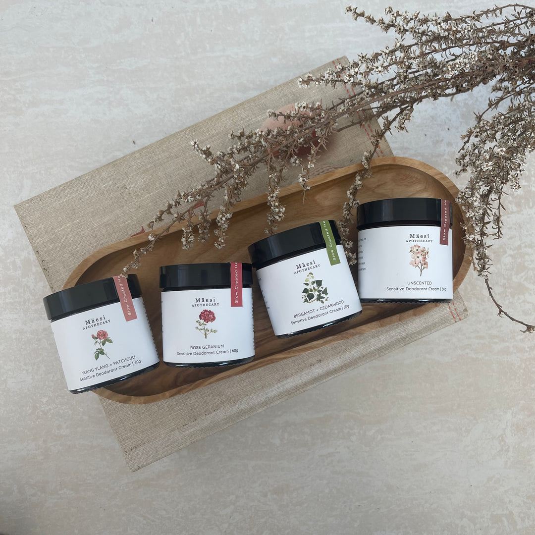 Sensitive Deodorant | Pack of 4 Mäesi Apothecary