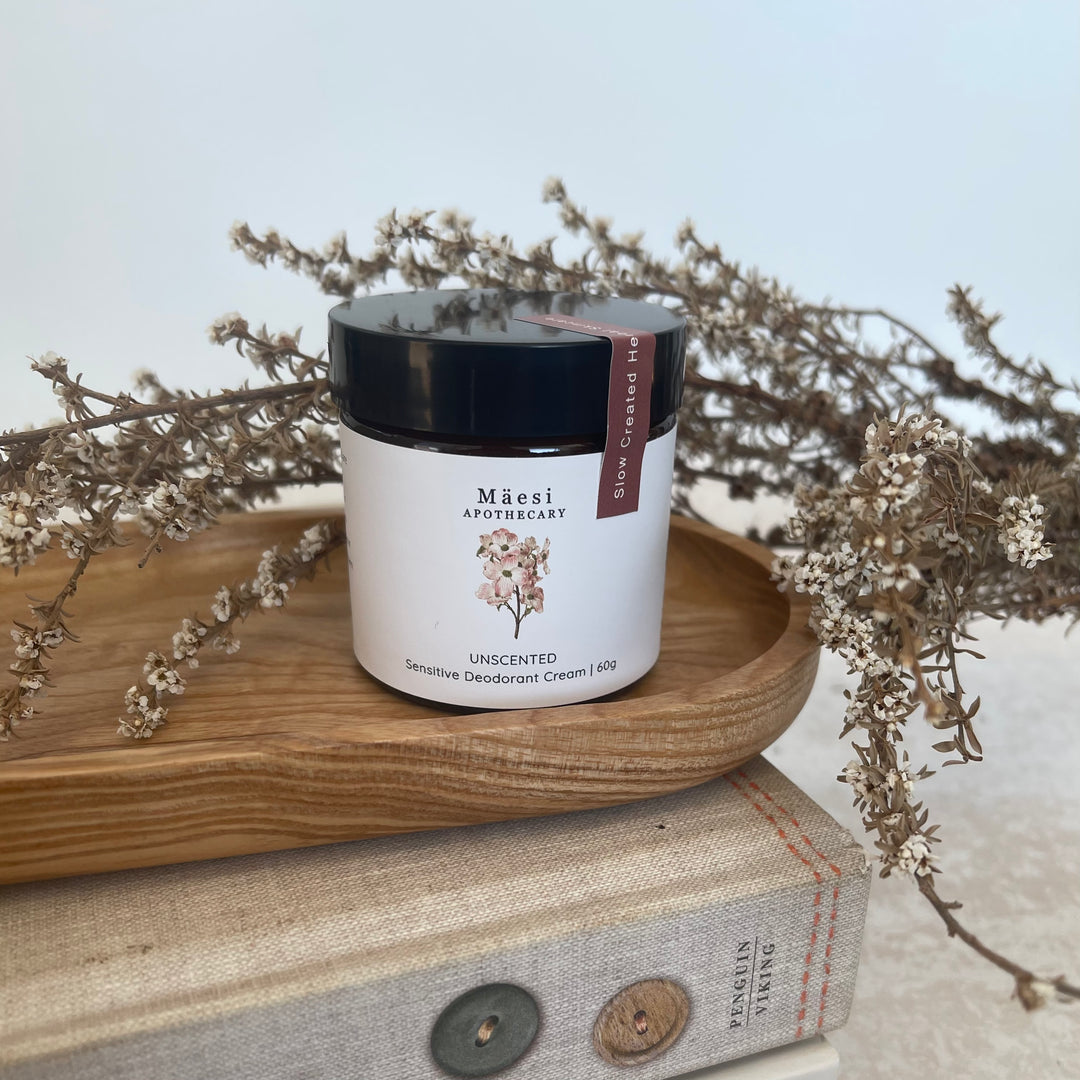 Sensitive Deodorant | Unscented Mäesi Apothecary