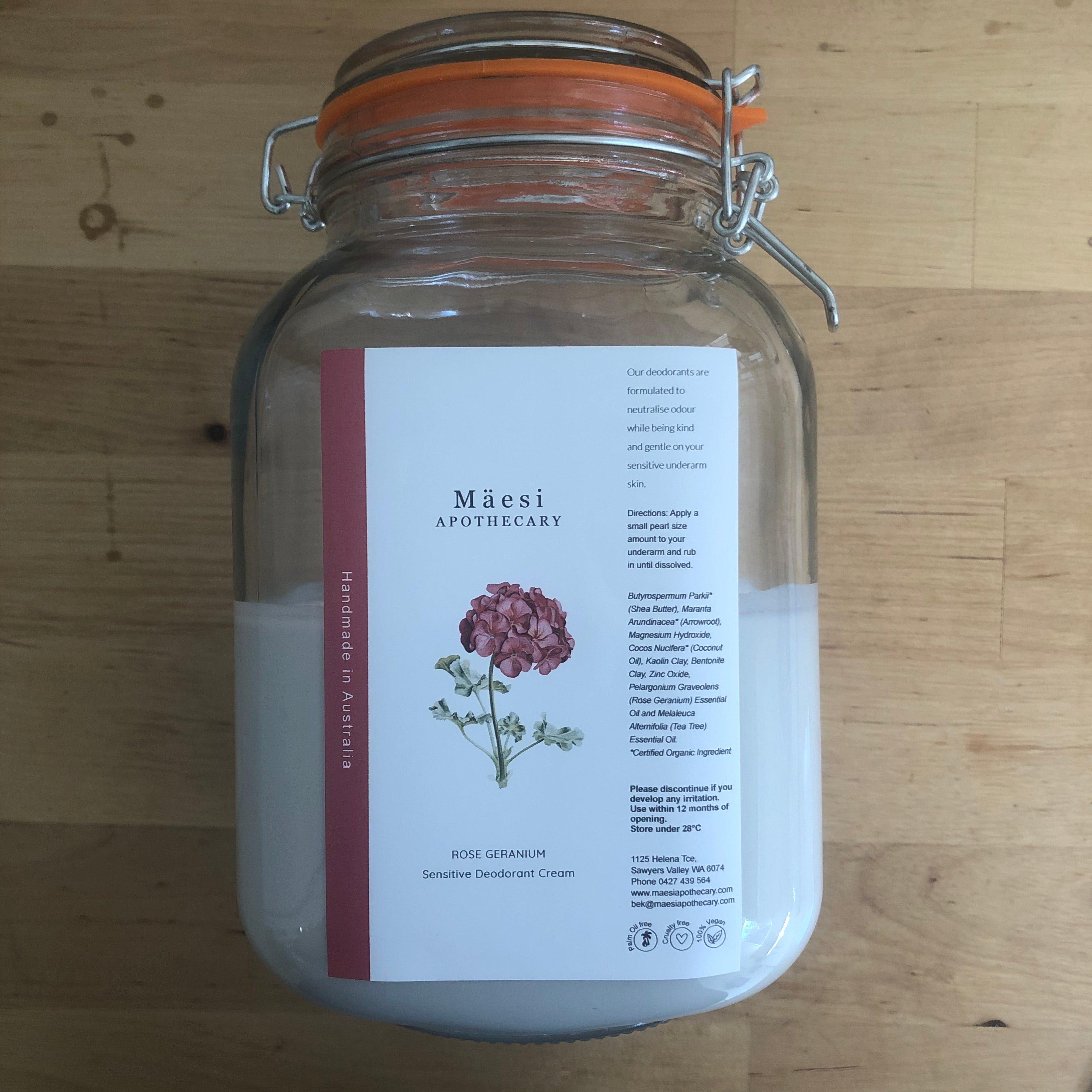 Bulk | Deodorant Cream per kg-Bulk-Mäesi Apothecary