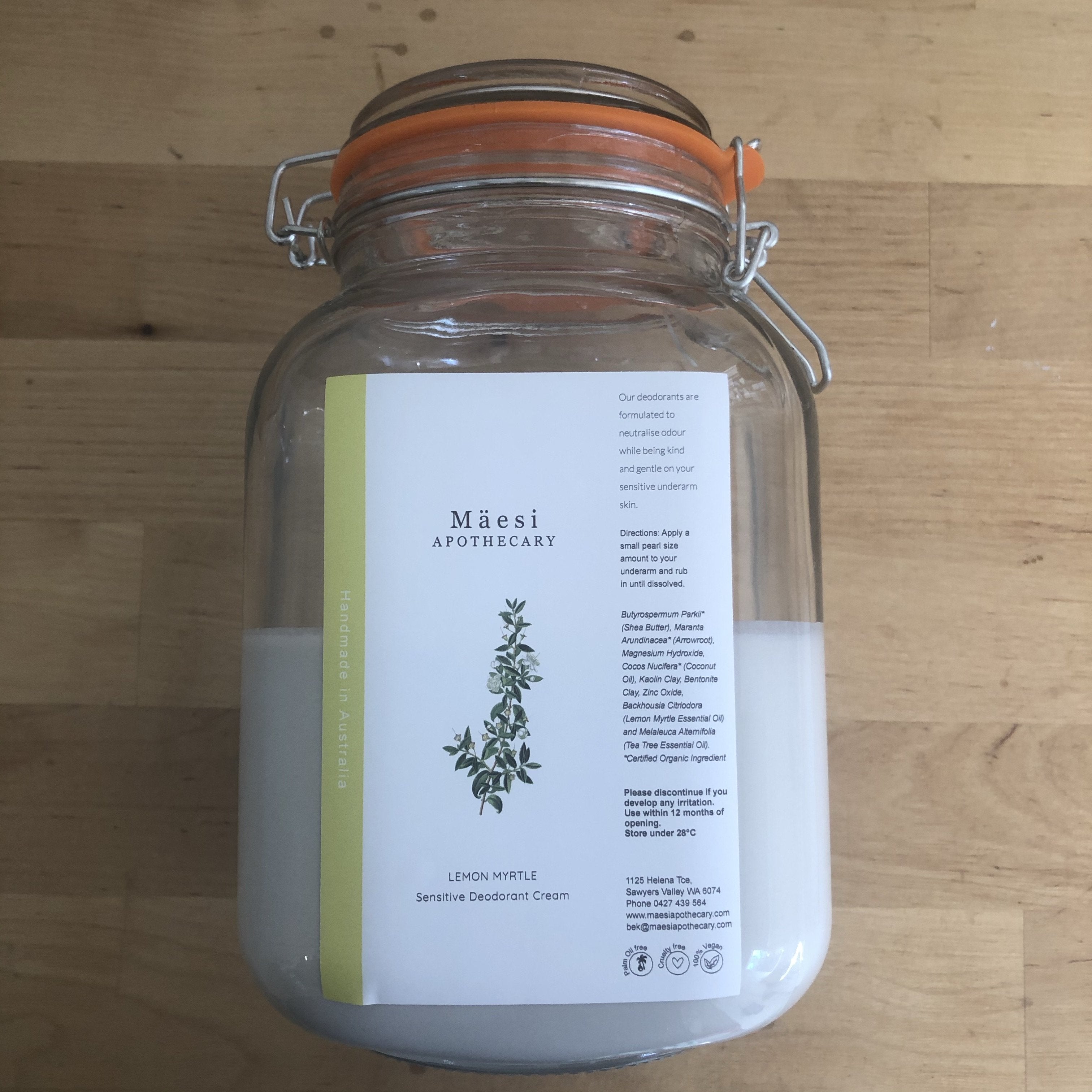 Bulk | Deodorant Cream per kg-Bulk-Mäesi Apothecary